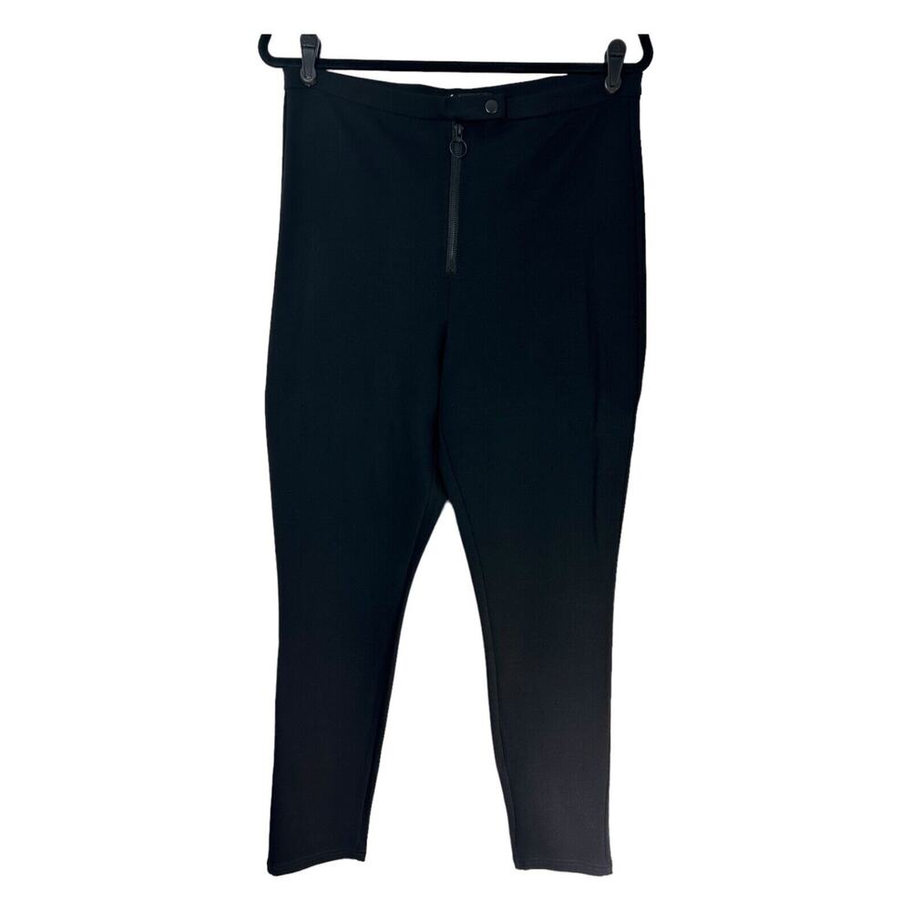Fashion Nova Women's Slacks Size 1X Black Unrivaled And On Top‎ Ponte Knit Pants